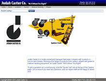 Tablet Screenshot of judahcaster.com